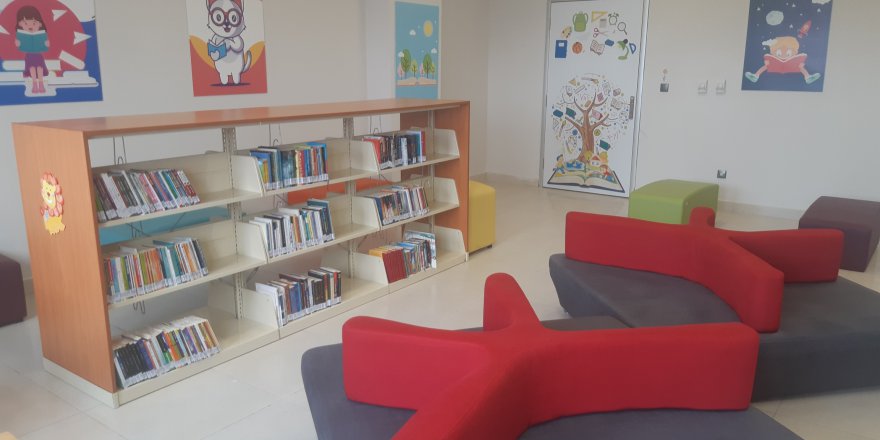 MERKEZ KÜTÜPHANE'DE ARTIK ÇOCUKLARIN DA BÖLÜMÜ VAR