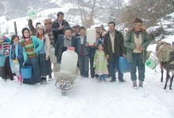Köylülerin içme suyu çilesi