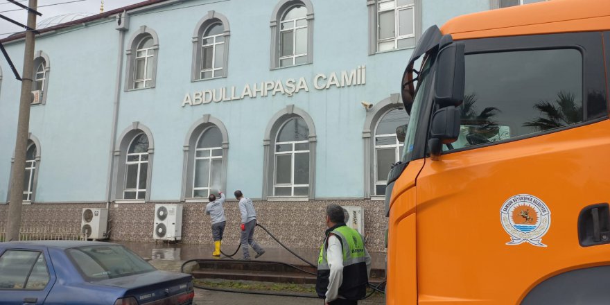 CAMİLERDE RAMAZAN TEMİZLİĞİ