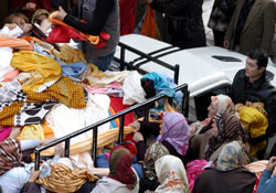 Samsun'da nevresim  savaşı...