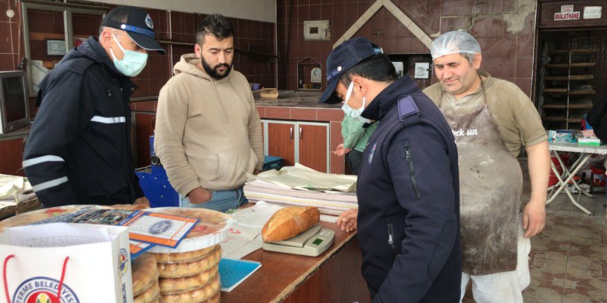 TERME'DE RAMAZAN DENETİMİ