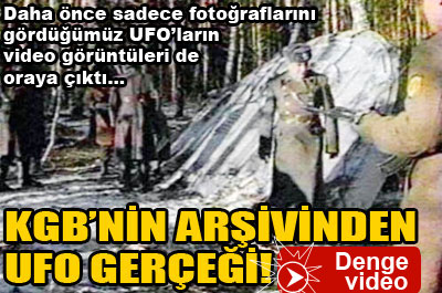 KGB'nin arşivinden gizli ufo görüntüleri ...