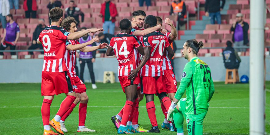 SAMSUNSPOR - EYÜPSPOR İLK YARI 1-1