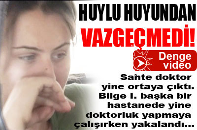 Huylu huyundan vazgeçmedi ...