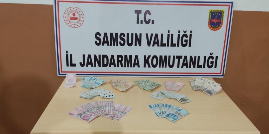 SAMSUN’DA KUMAR OYNAYAN 7 KİŞİYE 21 BİN 828 LİRA CEZA VERİLDİ