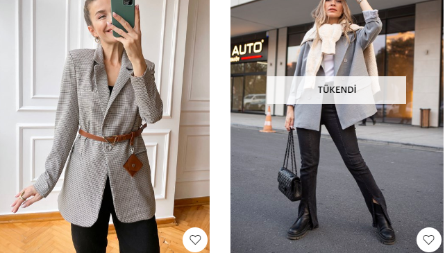 Blazer Ceket Kadın Modelleri