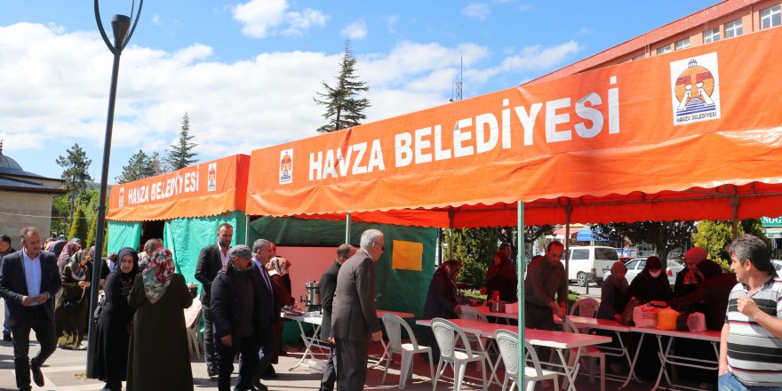 HAVZA MÜFTÜLÜĞÜNDE "HAYIR ÇARŞISI" AÇILDI
