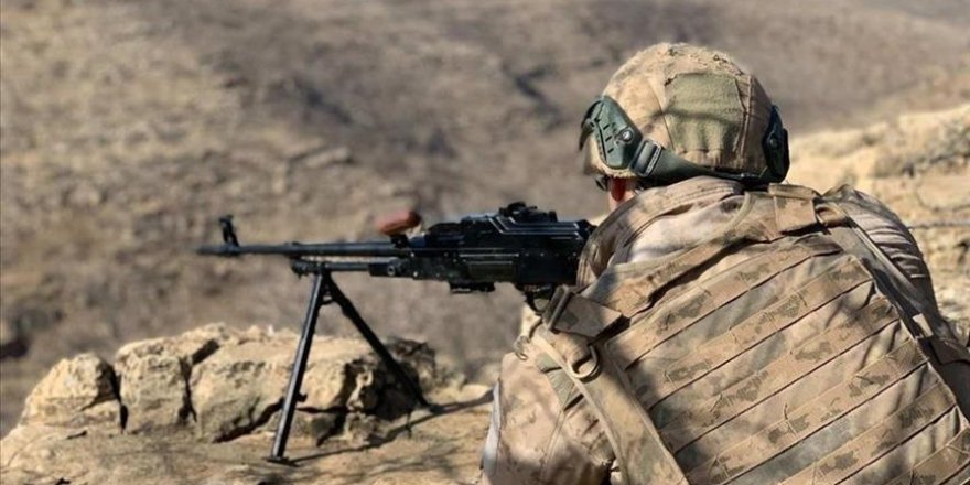 IRAK'IN KUZEYİNDEKİ PENÇE OPERASYON BÖLGELERİNDE 9 TERÖRİST ETKİSİZ HALE GETİRİLDİ