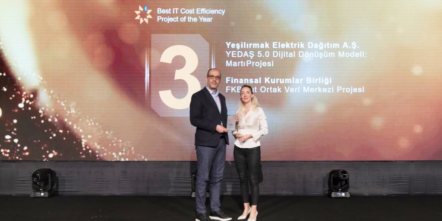 YEDAŞ'A ÖDÜL ÜSTÜNE ÖDÜL