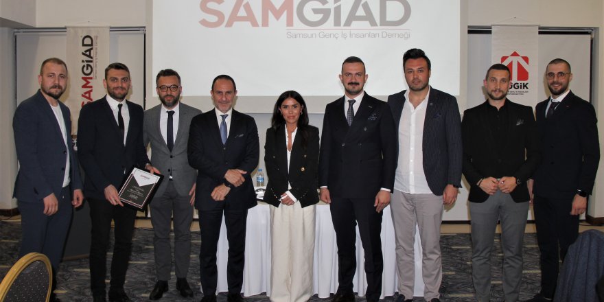 EKONOMİST YAZAR EMRE ALKİN SAMGİAD'IN KONUĞU OLDU