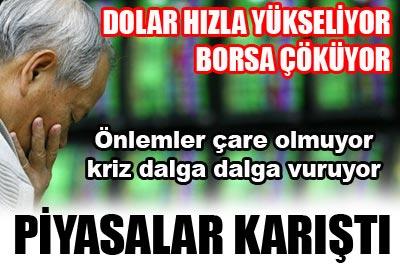 Piyasalar karıştı ....