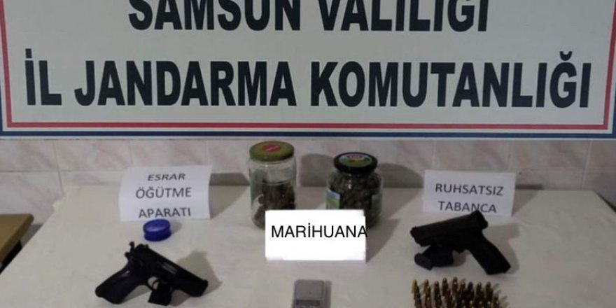 SAMSUN'DA UYUŞTURUCU OPERASYONU