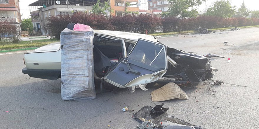 ÇARŞAMBA’DA KORKUNÇ KAZA!