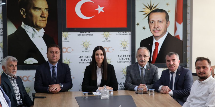 AK PARTİLİ KARAASLAN, SAMSUN'DA KONUŞTU