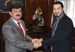 Hüseyin'den teşekkür ziyaret