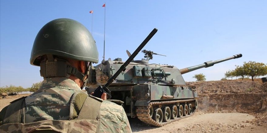 SURİYE'NİN KUZEYİNDE 9 PKK/YPG'Lİ TERÖRİST ETKİSİZ HALE GETİRİLDİ