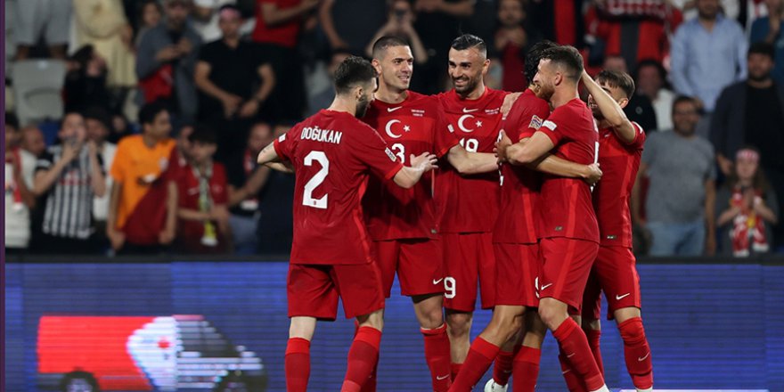 A MİLLİ FUTBOL TAKIMI UEFA ULUSLAR LİGİ'NDE 2'DE 2 PEŞİNDE