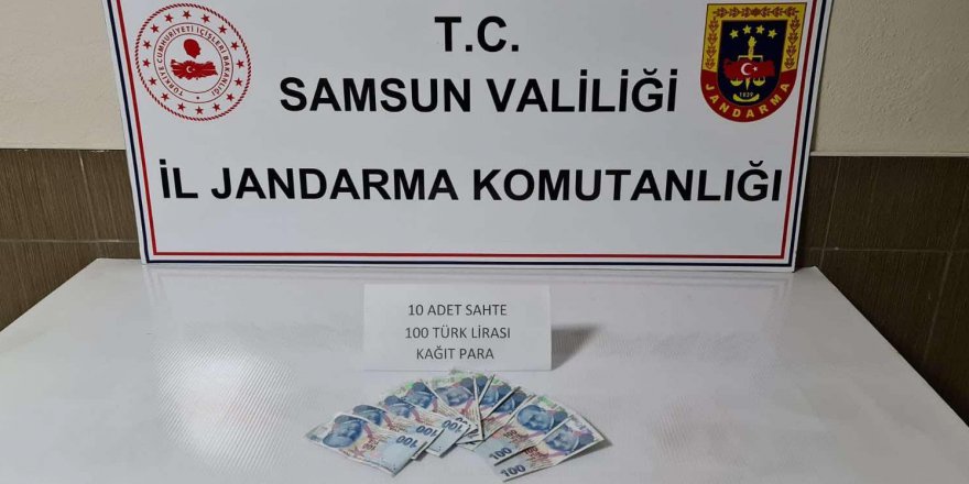 SAMSUN’DA SAHTE PARAYLA ALIŞVERİŞ YAPAN ŞÜPHELİ YAKALANDI