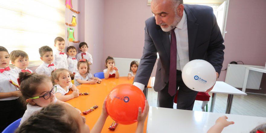 MİNİKLERİN MEZUNİYET COŞKUSU