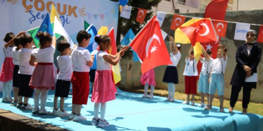 KİLİS ANAOKULUNDA MEZUNİYET SEVİNCİ