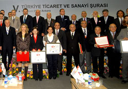 ÇTSO'YA akreditasyon belgesi