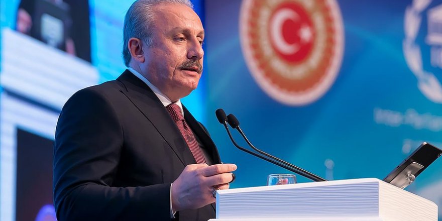 TBMM BAŞKANI ŞENTOP: TÜRKİYE OLARAK, BİZ BU İNSANLARIN HER TÜRLÜ İHTİYAÇLARINI TEK BAŞIMIZA KARŞILAMAYA ÇALIŞIYORUZ