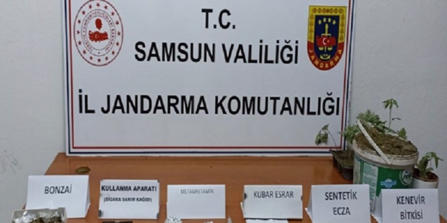SAMSUN'DA UYUŞTURUCU OPERASYONLARINDA 18 ZANLI YAKALANDI