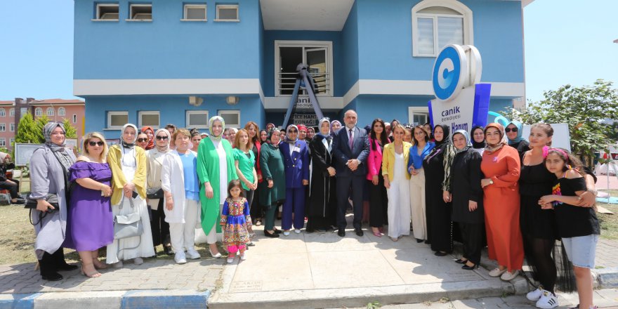 CANİKLİ KADINLAR EL EMEĞİ ÜRÜNLERİNİ SERGİLEDİ