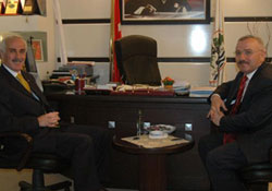 Başkan Kaldıram'a ziyaret