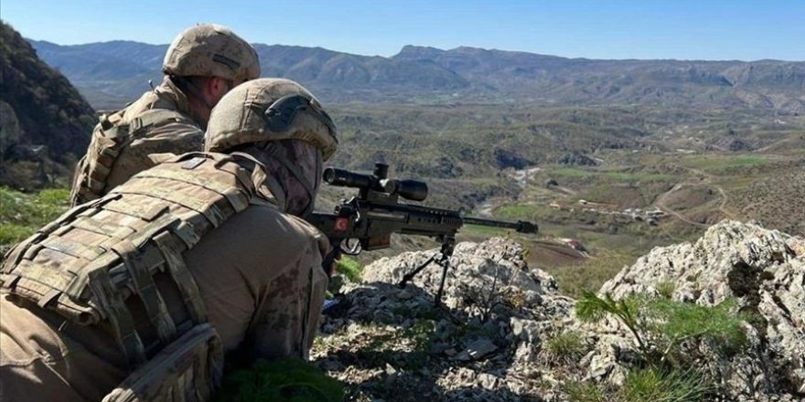 PENÇE-KİLİT OPERASYONU BÖLGESİNDE 9 PKK'LI TERÖRİST ETKİSİZ HALE GETİRİLDİ