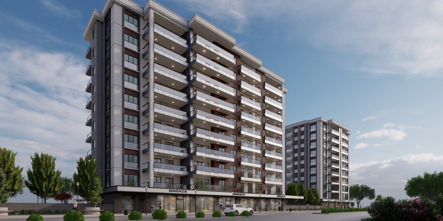 ÇARŞAMBA’DA AŞİYAN EVLERİ İNŞAATI YÜKSELİYOR