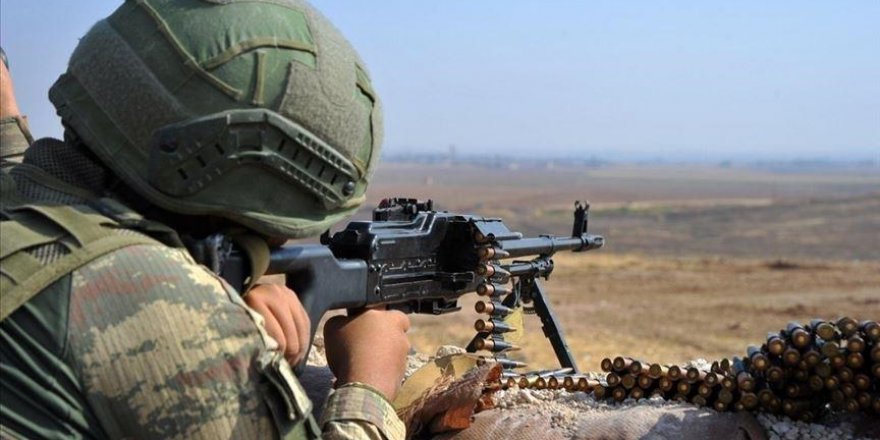 SURİYE'NİN KUZEYİNDE 20 PKK/YPG'Lİ TERÖRİST ETKİSİZ HALE GETİRİLDİ