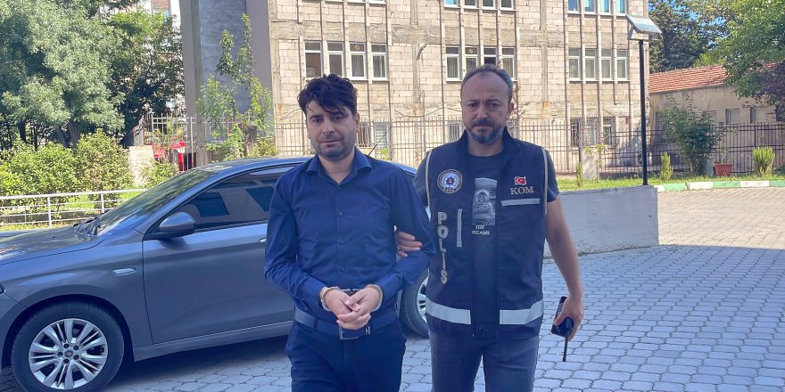 SAMSUN MERKEZLİ FETÖ OPERASYONUNDA YAKALANAN ZANLI ADLİYEDE