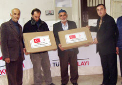 Türk Kızılayı'ndan  destek