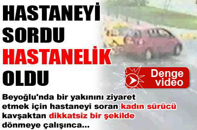 Hastaneyi sordu hastanelik oldu...