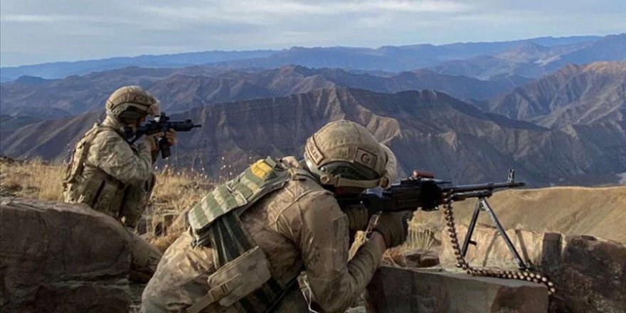 BARIŞ PINARI BÖLGESİNDE 2 PKK/YPG'Lİ TERÖRİST ETKİSİZ HALE GETİRİLDİ