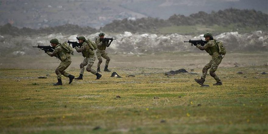 FIRAT KALKANI BÖLGESİNDE PKK/YPG'Lİ 5 TERÖRİST ETKİSİZ HALE GETİRİLDİ