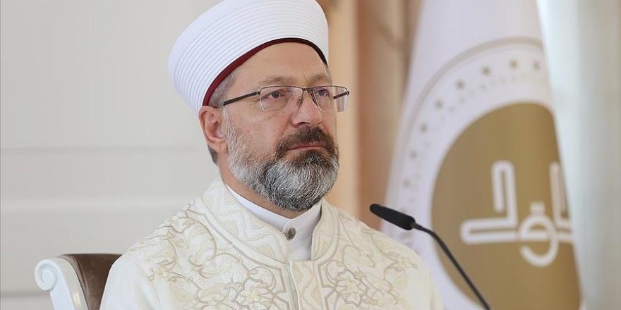 DİYANET İŞLERİ BAŞKANI ERBAŞ: KERBELA, ADALETSİZLİĞE KARŞI ONURLU BİR MÜCADELENİN SEMBOLÜDÜR