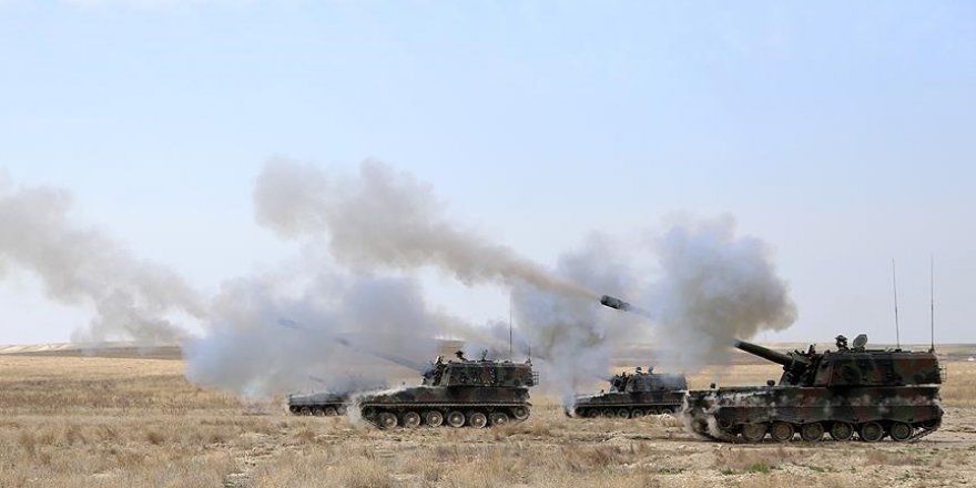 SURİYE'NİN KUZEYİNDE 9 PKK/YPG'Lİ TERÖRİST ETKİSİZ HALE GETİRİLDİ