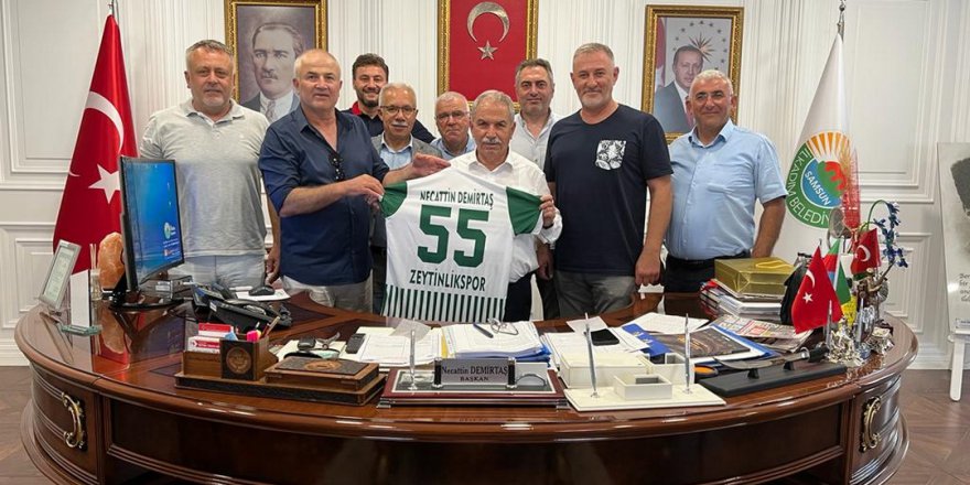 AMATÖR KULÜP BAŞKANLARINDA BAŞKAN DEMİRTAŞ’A TEŞEKKÜR ZİYARETİ