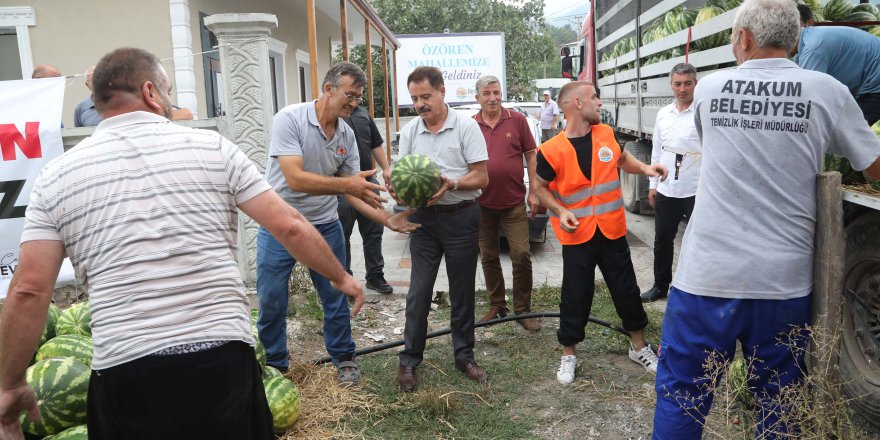 ATAKUM’DA ÇİFTÇİ DAYANIŞMASI KIRSAL MAHALLELERLE BÜYÜYOR 