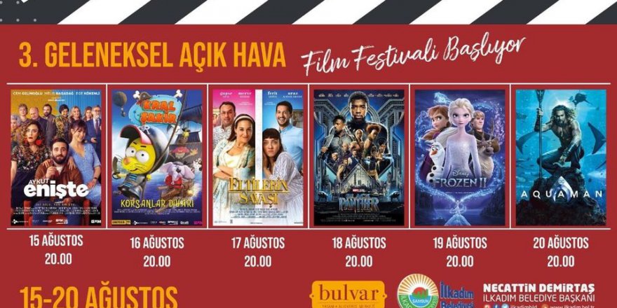 İLKADIM’DA AÇIK HAVA SİNEMA GÜNLERİ