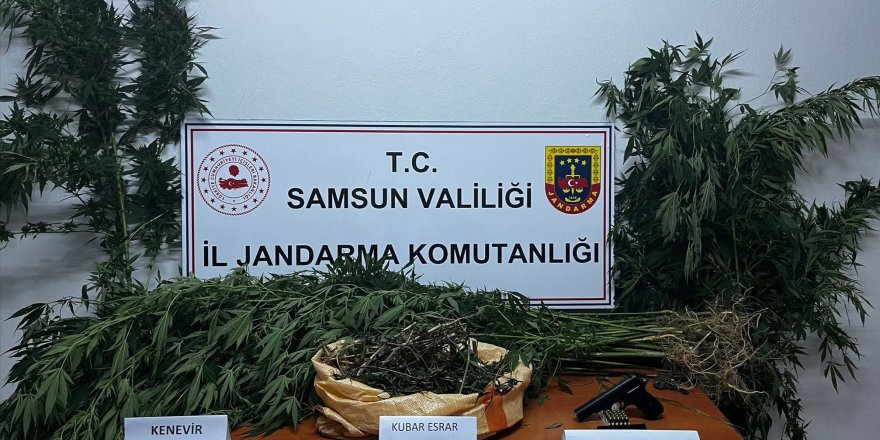 SAMSUN'DA UYUŞTURUCU OPERASYONUNDA BİR KİŞİ YAKALANDI