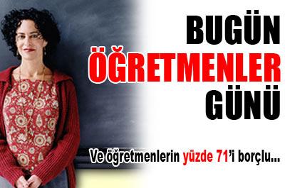 Öğretmenlerin %71'i borçlu ...