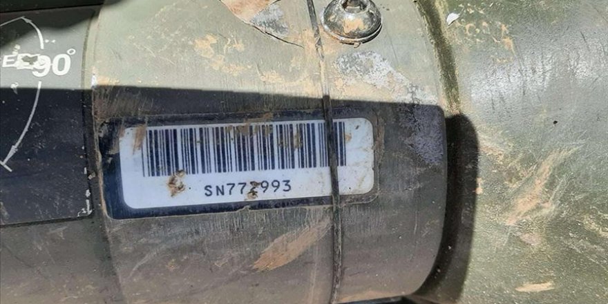 HAKKARİ'DEKİ SIĞINAKTA AT-4 FÜZE ELE GEÇİRİLDİ