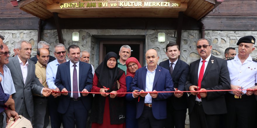 KAVAK’TA İLK ŞEHİTLİK ANI EVİ AÇILDI