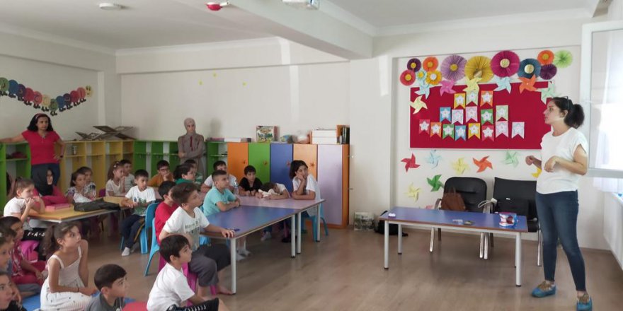 CANİK'TE ÇOCUKLARA SAĞLIKLI YAŞAM EĞİTİMİ