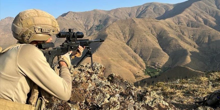 PENÇE-KİLİT OPERASYONU BÖLGESİNDE 7 PKK'LI TERÖRİST ETKİSİZ HALE GETİRİLDİ