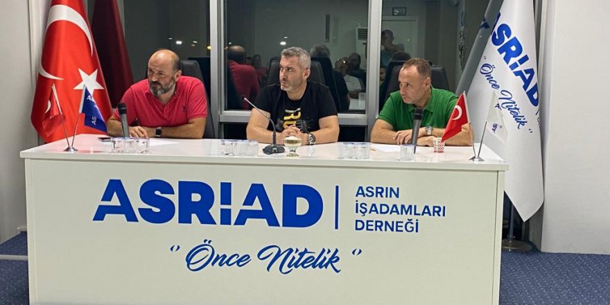 ASRİAD SAMSUN ŞUBESİ BAŞKANI FURKAN OKUDAN GÜVEN TAZELEDİ. 