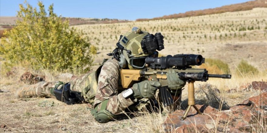 SURİYE'NİN KUZEYİNDE 6 PKK/YPG'Lİ TERÖRİST ETKİSİZ HALE GETİRİLDİ